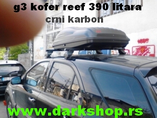 REEF KOFER 390 LITARA CRNI KARBON MAT