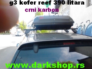 REEF KOFER 390 LITARA CRNI KARBON MAT