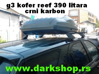 REEF KOFER 390 LITARA CRNI KARBON MAT