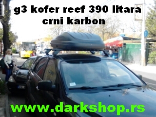 REEF KOFER 390 LITARA CRNI KARBON MAT