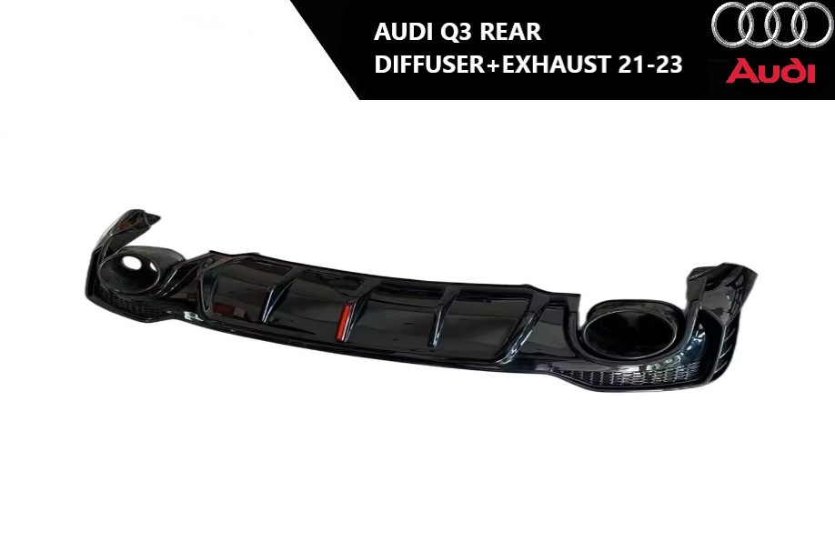 Audi Q3 zadnji difuzor sa auspuhom 21-23