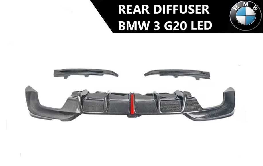 BMW 3 G20 zadnji difuzor LED