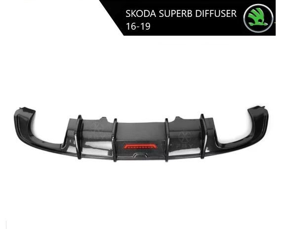 Skoda superb 16-19 zadnji difuzor
