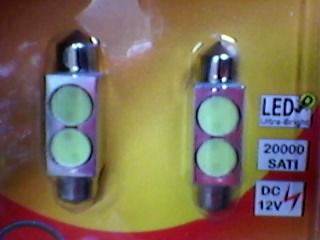 LED DIODA 10*36 2*1W U ALUMINJIMU