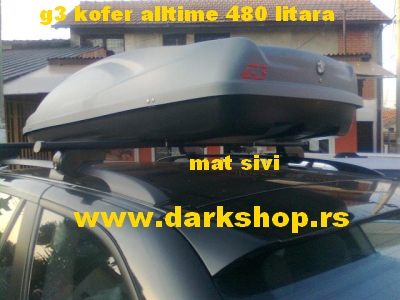 ALL TIME KOFER 480 LITARA TAMNO SIVI