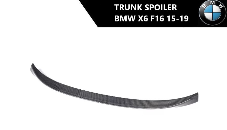 BMW X6 F16 spoiler 15-19