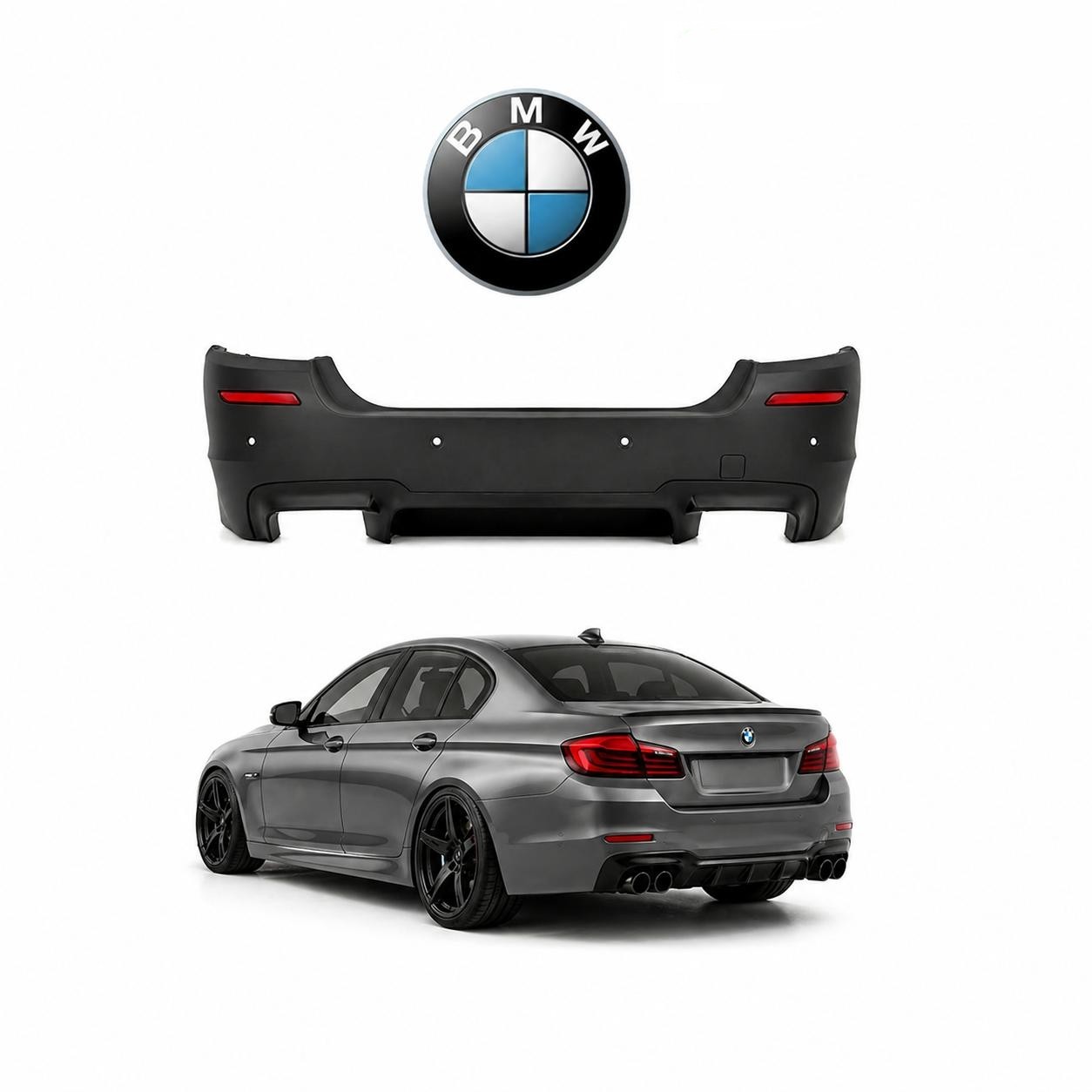 Zadnji body kit F10 za BMW 5 13-17 M