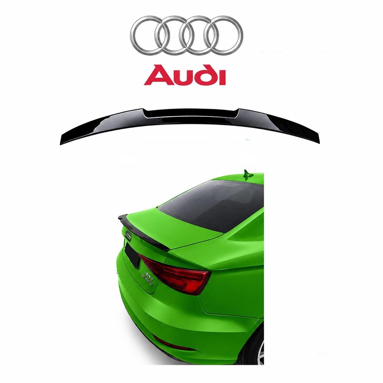 Spojler A3 za Audi S-line RS sedan 12-19