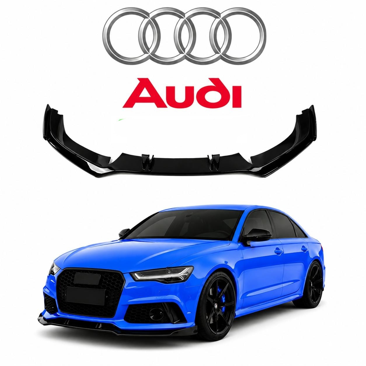 Lip A6 za Audi S-line RS 15-18