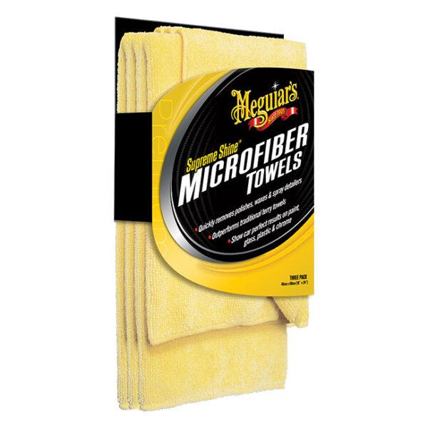 Meguiar’s supreme shine microfibre towel