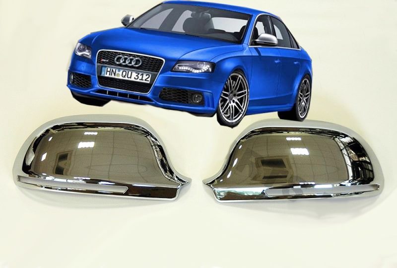 Navlake retrovizora Audi A4 B8, A3, A5, A6 â hrom