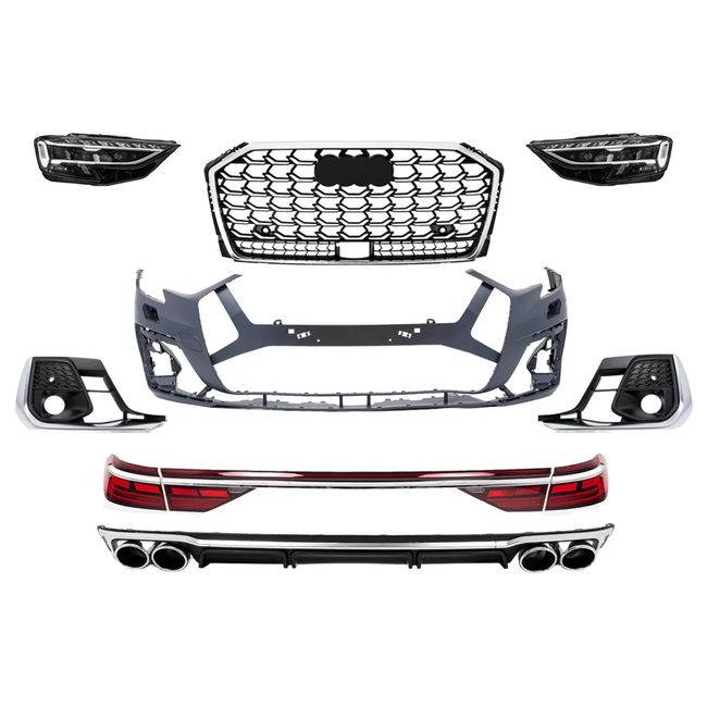 Body kit Audi A8 18-22 prepravka u S8 22+
