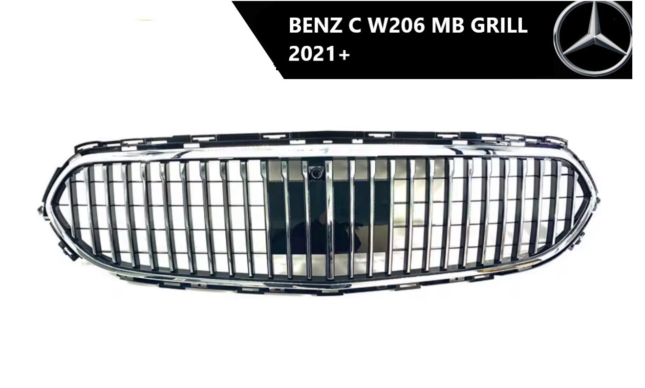 Mercedes C W206 MB prednji grill 2021+