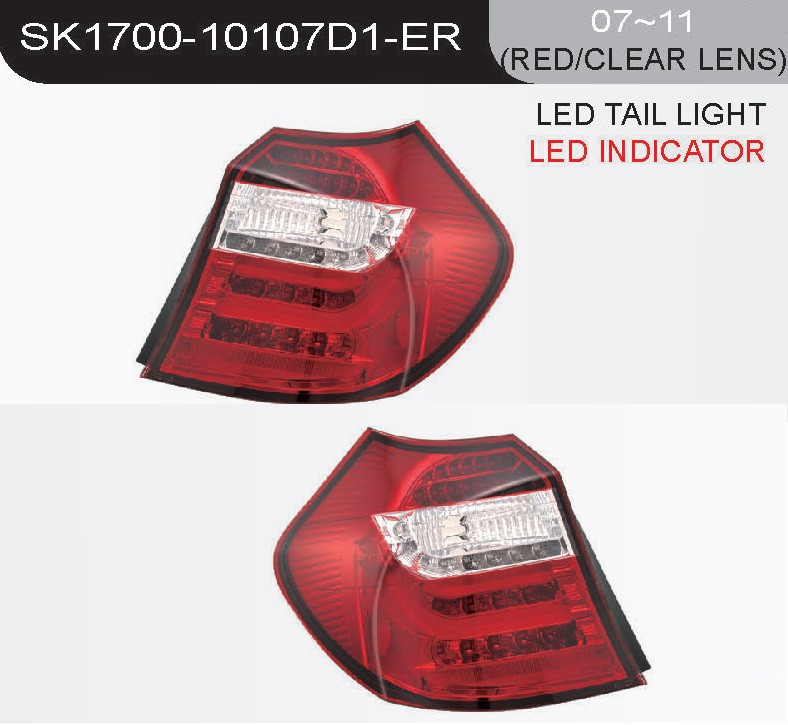 BMW Serija 1  E87/E81 3V/5V Red Led Light Bar