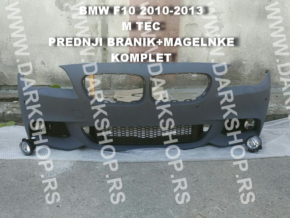 BMW F10 MTEC KOMPLET PREDNJI I ZADNJI BRANIK OD 2010-2013