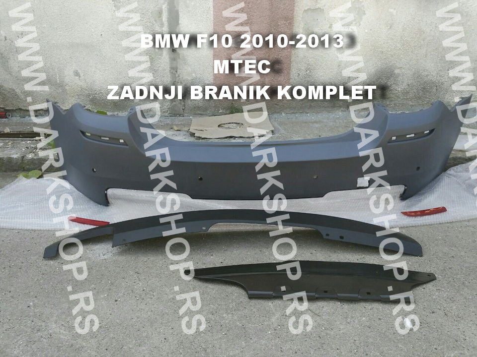 BMW F10 MTEC KOMPLET PREDNJI I ZADNJI BRANIK OD 2010-2013