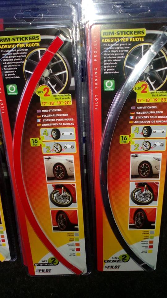 UKRASNA TRAKA ZA ALUFELNU 17.18.19.20 HROM,CRVENA,ZUTA