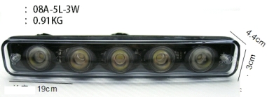 DNEVNO SVETLO 5*1.5W PORSHE STYLE SOCIVO