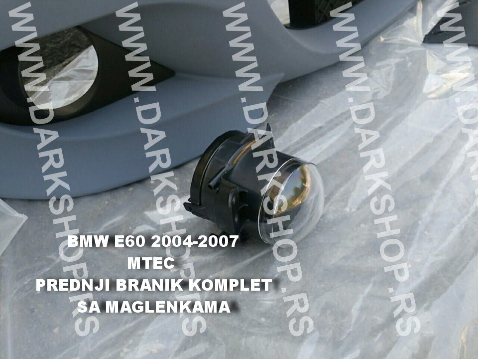 BMW E60 MTEC BRANIKPREDJIN+DIFUZOR+SAJTNE+SPOJLER OD 04-07