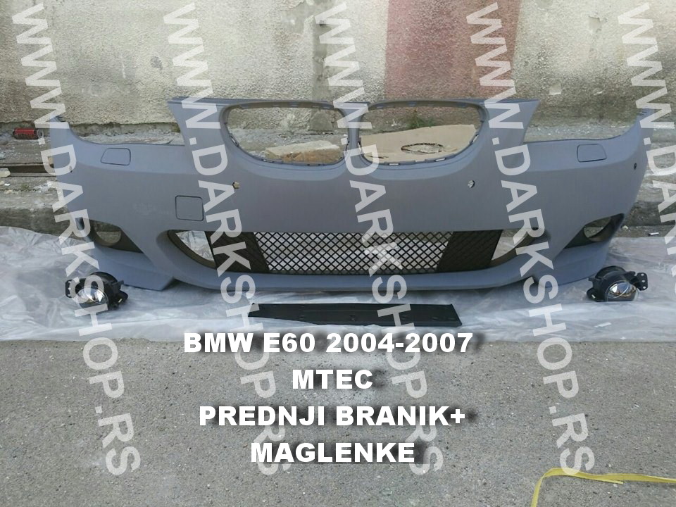 BMW E60 MTEC BRANIKPREDJIN+DIFUZOR+SAJTNE+SPOJLER OD 04-07