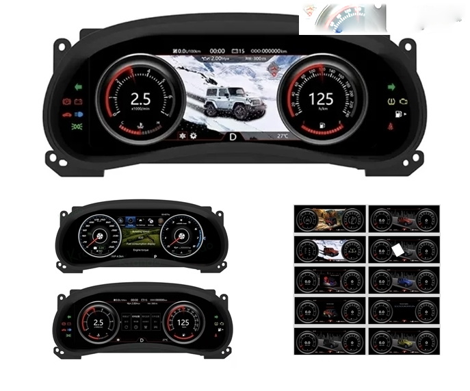 Jeep Wrangler digitalna virtuelna tabla Android..
