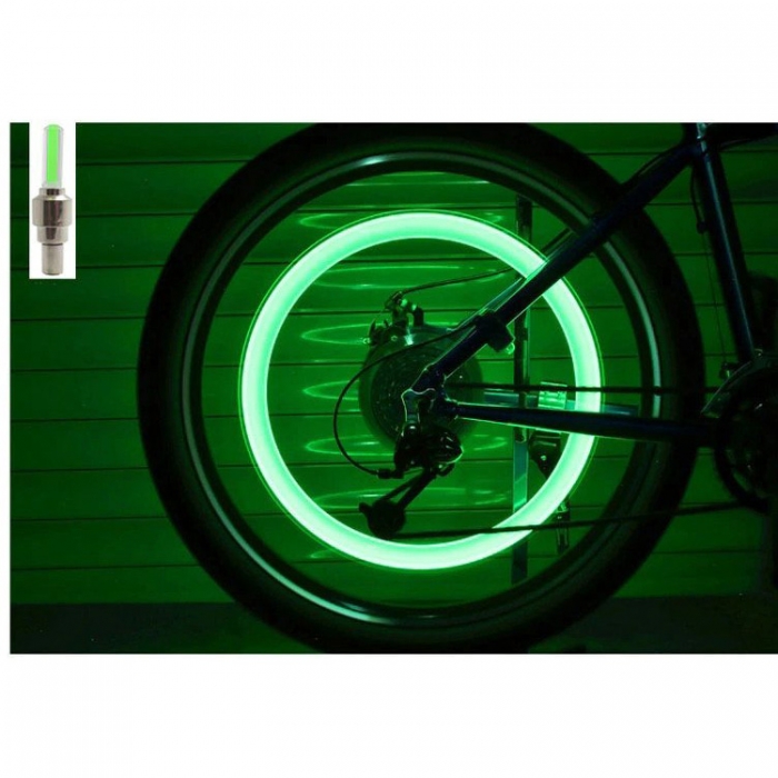 led kapice ventila/zelene