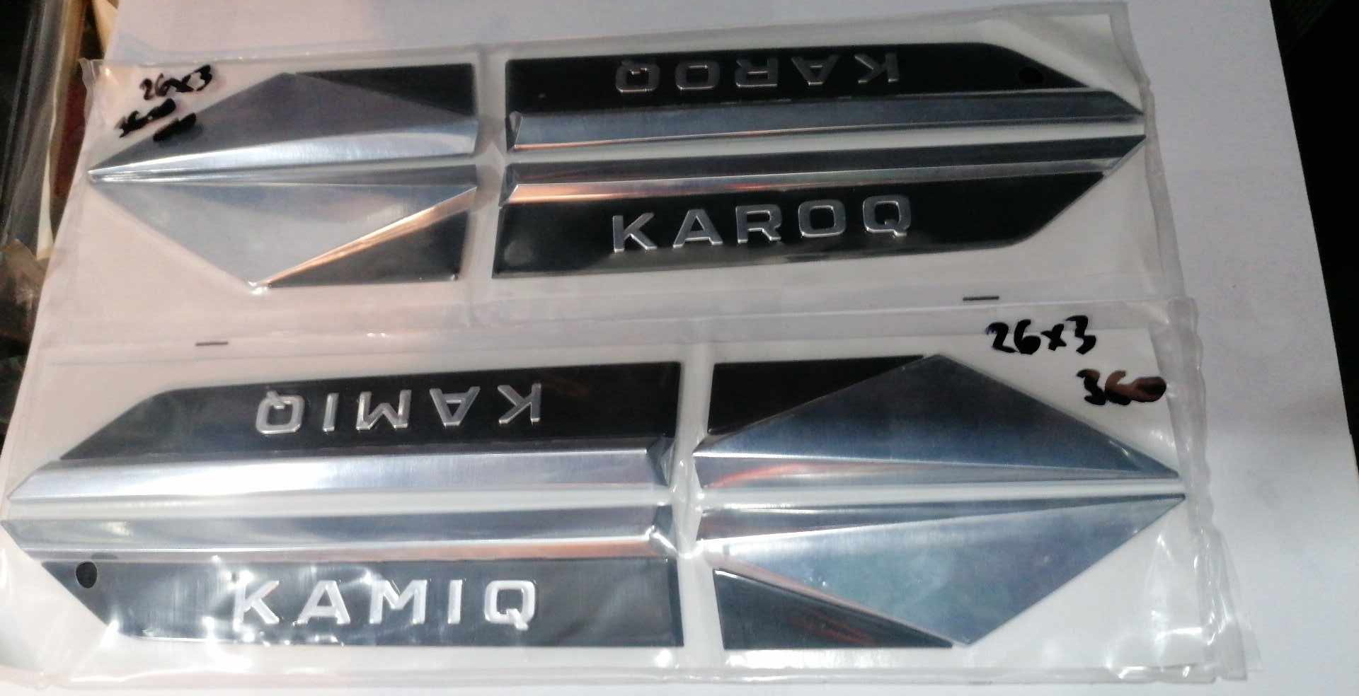 Škoda Karoq,Kamiq oznake za krila Dimenzije:26x3cm