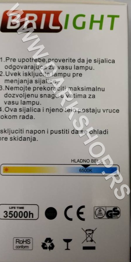 LED E27 9W SAMSUNG CHIP