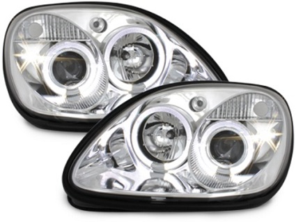 Angel Eye farovi MERCEDES SLK-class R170 Hrom,black 96-02