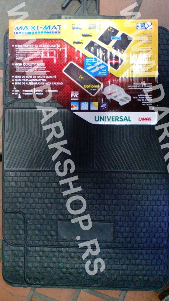 UNIVERZALNE PATOSNICE UKROJIVE/MAXI MAT 3DELA.