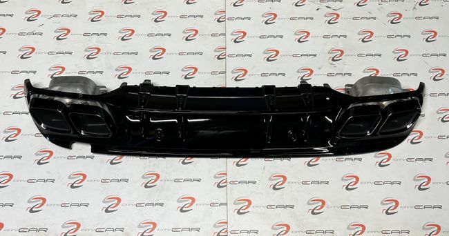 Zadnji Difuzor C63 black za Mercedes Benz