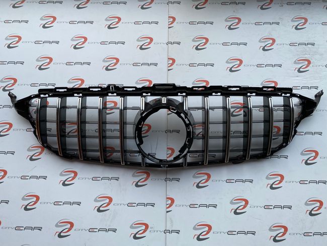 W205 GT Gril prednja maska silver za Mercedes Benz