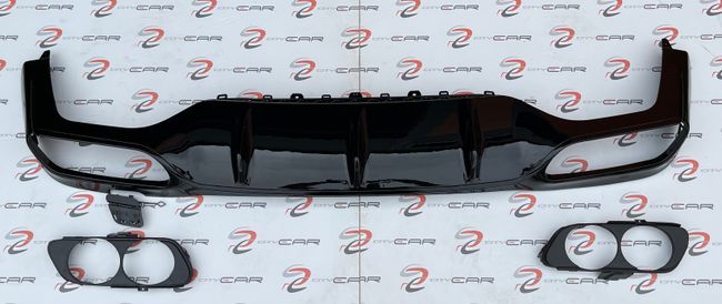 Zadnji Difuzor E53 black za Mercedes Benz