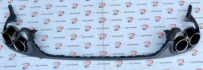 Zadnji Difuzor SQ8 silver za Audi Q8