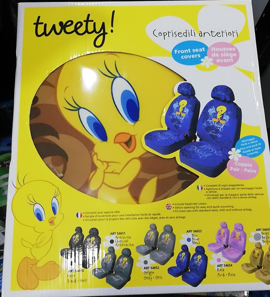 TWEETY PRESVLAKE 1+1 PREDNJE/ROZE I BEZ